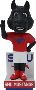 Peruna SMU Mustangs Mascota Bobblehead NCAA College - Imagen 1 de 1