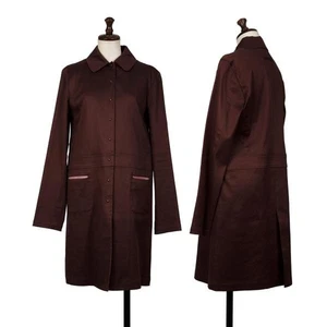 Jean Paul GAULTIER FEMME Cotton Button Stud Stretch Coat Size 40(K-148929) - Picture 1 of 12