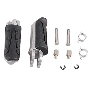 Paar Fußrasten Fußrasten vorne passend für Honda CBR 600/1000 NTV 600 NTV 650 M CB 1300 - Bild 1 von 8