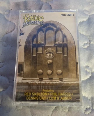 Radio Remembered Volume 1 Cassette Tape 1992 Red Skeleton Amos & Andy NEW SEALED - Image 1 of 4