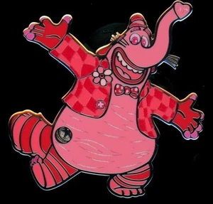 Prendedor DLR Disneyland Hidden Mickey 2025 Pin Rosa Color Historia Bing Bong Chaser Disney - Imagen 1 de 1