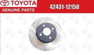 Toyota Genuine COROLLA LEVIN SPRINTER Rear Brake Disc 42431-12150 OEM - Picture 1 of 11