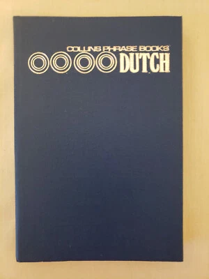 Collins Phrase Books Dutch Compiled by R.L. Hintzen Vintage 1970's - Image 1 of 4
