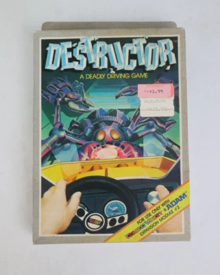 Factory Sealed Destructor Colecovision & Adam 1983 Coleco Driving Game New - Image 1 of 4