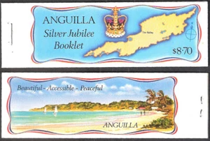 Anguilla 1977 25th Anniv Coronation Silver Jubilee Booklet MNH (SC# 274b) - Picture 1 of 1