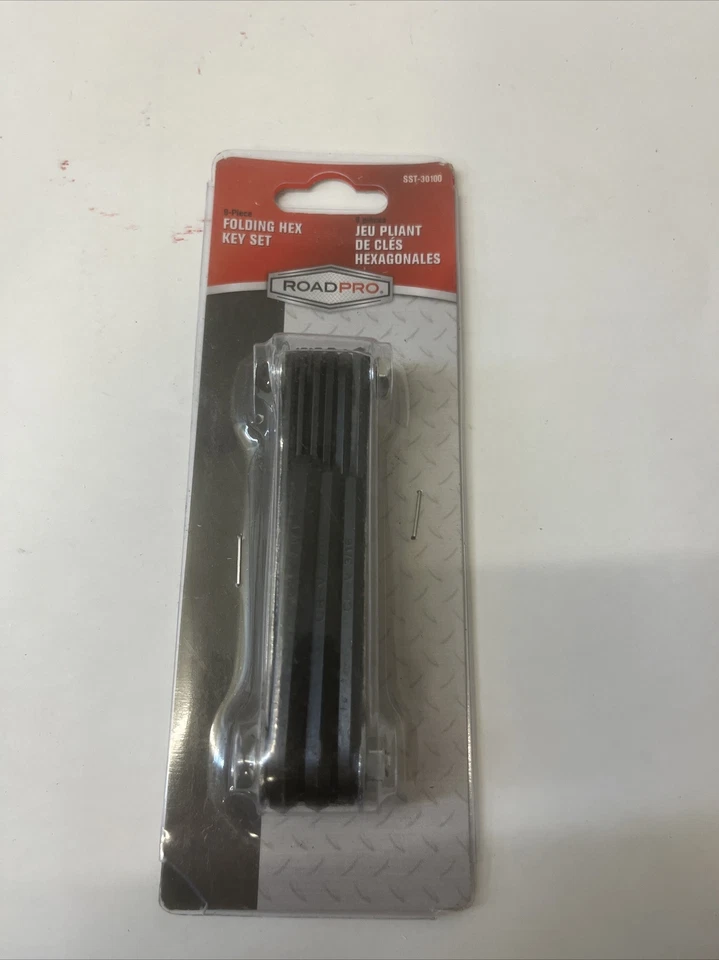 RoadPro 9pc. Folding Hex Key Set - Item #SST-30100  - Image 1 of 1