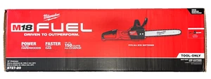 Milwaukee Tool 2727-20 18V M18 Fuel Cordless Chainsaw, 16 In Bar/Chain, Bare - Picture 1 of 3