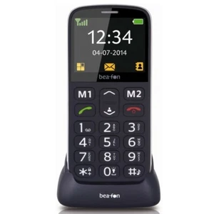 BEAFON SL 340 SL340 Teléfono Móvil Teclas Grandes Cámara Botón SOS Teléfono Móvil para Personas Mayores Negro  - Imagen 1 de 1