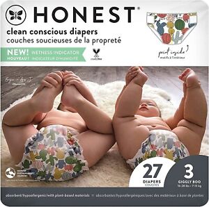 The Honest Company - Eco-Friendly and Premium Disposable Diapers Size 3