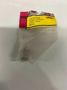 CARAVAN / MOTORHOME W4 12V 5W BULB DOUBLE CONTACT 15MM BASE BA15D - Bild 1 von 2