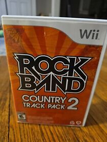 Rock Band: Country Track Pack Vol. 2 (Nintendo Wii, 2009)