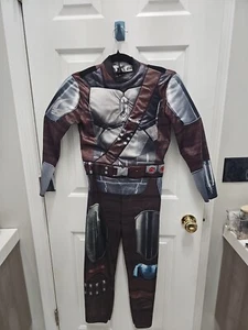 Jazwares Star Wars The Mandalorian Costume Boys Size 10 LARGE - Picture 1 of 6