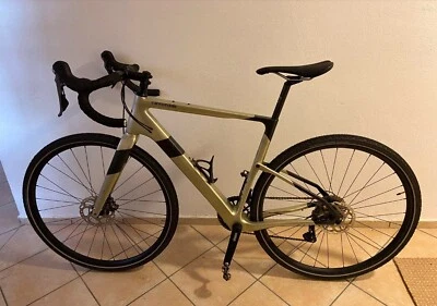 28" CANNONDALE Topstone Carbon 4 22-G Gravelbike Rennrad Modell 2021 champagne - Bild 1 von 4
