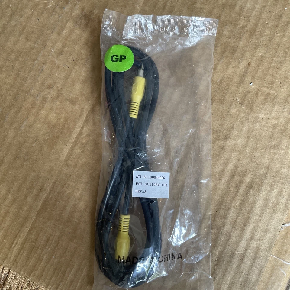 ATI Composite RCA to RCA Video Cable P/N 6110004400G BRAND NEW OEM - Image 1 of 4
