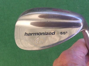 Wilson Harmonized 55* Sand Wedge Stainless Wedge Flex Steel Shaft-RH - Picture 1 of 4