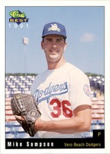 1991 Vero Beach Dodgers Classic/Best #11 Mike Sampson