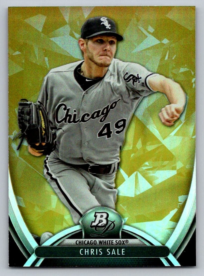 2013 Bowman Platinum Gold Ice Chris Sale Chicago White Sox #97 - Image 1 of 1