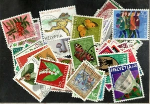 COLLECTION / PACKET*** SWITZERLAND SEMI-POSTAL - 100 DIFFERENT STAMPS - Bild 1 von 1