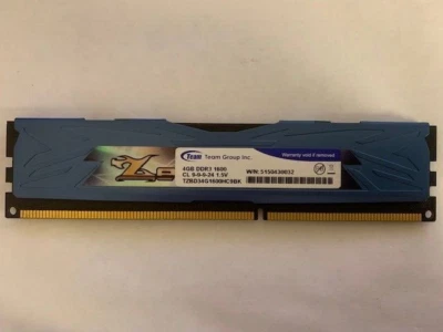 TEAM GROUP ZEUS 4GB DDR3-1600MHz PC3-12800 1.5V TZBD34G1600HC9BK - Image 1 of 2