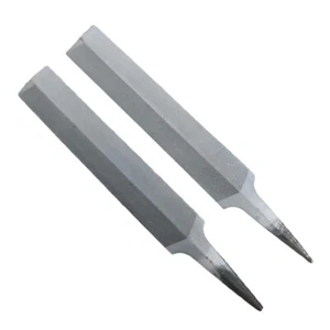 Set of 2 Feather Edge Japanese Hand Saw File 75mm Kakumatsu Cast Steel Metal - Picture 1 of 4