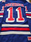 NWT adult customized jersey rangers @11 mark messier size 46-56 regular fit *new
