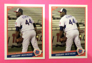 2 - 2017 Grandstand, Tennessee Smokies - ANDURY ACEVEDO - Dominican Republic