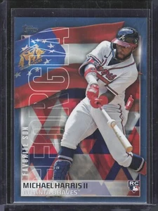 2023 Topps Favorite Sons Blue #FS8 Michael Harris II - Picture 1 of 2