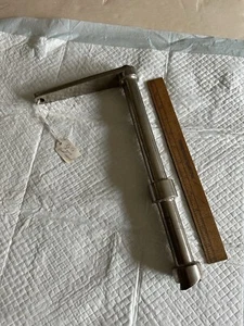 Rare Antique Rolls Royce Hand Crank Engine Starter Chrome Steel - Picture 1 of 11