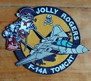 US Navy Tomcat Jolly Rogers F-14A USN Sammler Militär Aufnäher - Bild 1 von 4