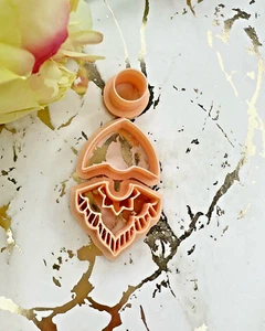 Boho Combo I 55mm Polymer Clay Cutter Set | Tonwerkzeug - Schmuckherstellung Cutter - Bild 1 von 3