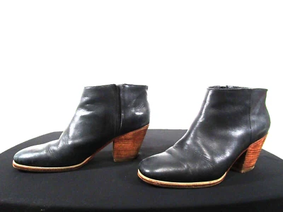 Botines de tacón alto de cuero negro Rachel Comey para mujer talla 9 Foto 1 de 4