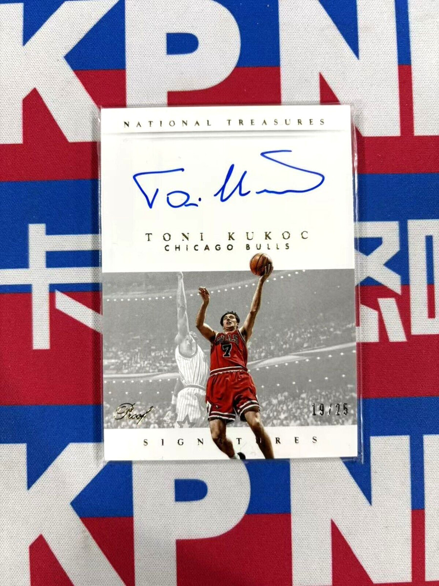 49枚限定 Toni Kukoc NT Auto 振り向き サインカード はブルズ NBA