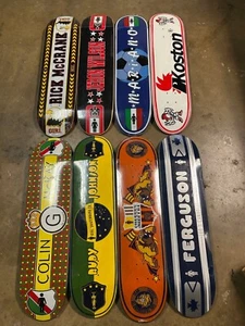 Girl Skateboard Soccer Series Complete Set of 8 Skateboard Decks chocolate - Picture 1 of 13