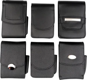 Estuche de paquete de cigarrillos tamaño king / aspecto de cuero / 3 modelos - Imagen 1 de 5