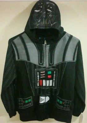 Suéter Star Wars Darth Vader Negro con Capucha Niños Grande con Capa Desmontable Grande Foto 1 de 4