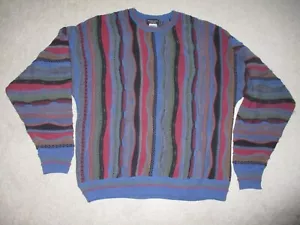 vintage 1990's Franco Danit Sweater Made in Italy XL Coogie 90's Cosby - Picture 1 of 5
