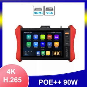 8" 4K H.265 IP 8MP IPC AHD/TVI/CVI CCTV Cámara Probador Monitor Entrada HDMI y VGA - Imagen 1 de 8