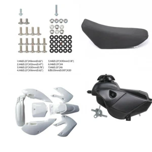 Plastic Kit Seat Tank Bolt For Kawasaki KLX 110CC KX65 DRZ110 RM65 PIT Bike - Picture 1 of 7