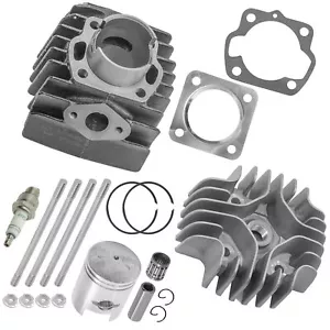 Caltric Cylinder Kit for Suzuki JR50 1985-2006 Top End Rebuild Kit 11111-04001 - Picture 1 of 7
