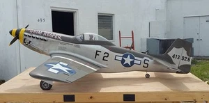Giant Scale Bud Nosen P51 Mustang 102" RC Printed Plans - Picture 1 of 5