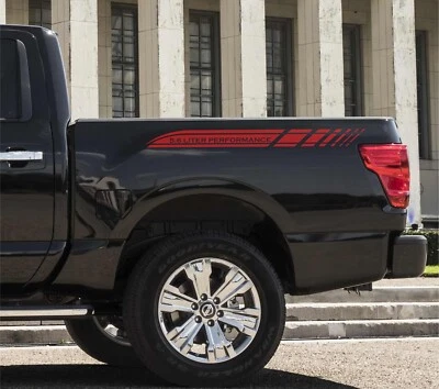 5.6升性能贴花适用于日产Titan床乙烯基图形4x4越野x2 — 第 1/4 张图片