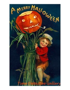 Vintage Halloween Grafik Poster #22 - 3 Größen verfügbar - Bild 1 von 1