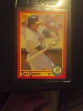 1990 Score Jose Canseco #375