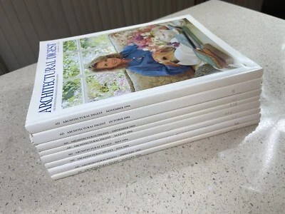 Architectural Digest Magazine - Lot of 8 Issues - 1994 - Image 1 of 4