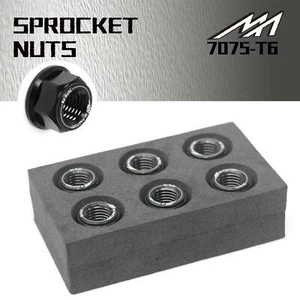 Sport Bike Rear Sprocket Nut Fit Kawasaki ZZR 1400 2006-2014 - Picture 1 of 10