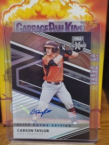 2020 Panini Elite Extra Edition Signatures Carson Taylor 137 Auto