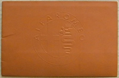 ALFA Romeo Range Sales Literature Pack 1973 Montreal Giulia Super 2000 GT Veloce Foto 1 de 4