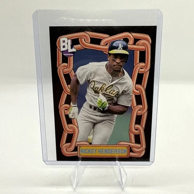 2024 Topps Big League Baseball #TBL-22 Ricky Henderson Athletics  - Image 1 of 2