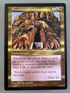 Breathstealer's Crypt Mirage Regular MTG—Unplayed Near Mint—Vintage RESERVE LIST - Picture 1 of 12