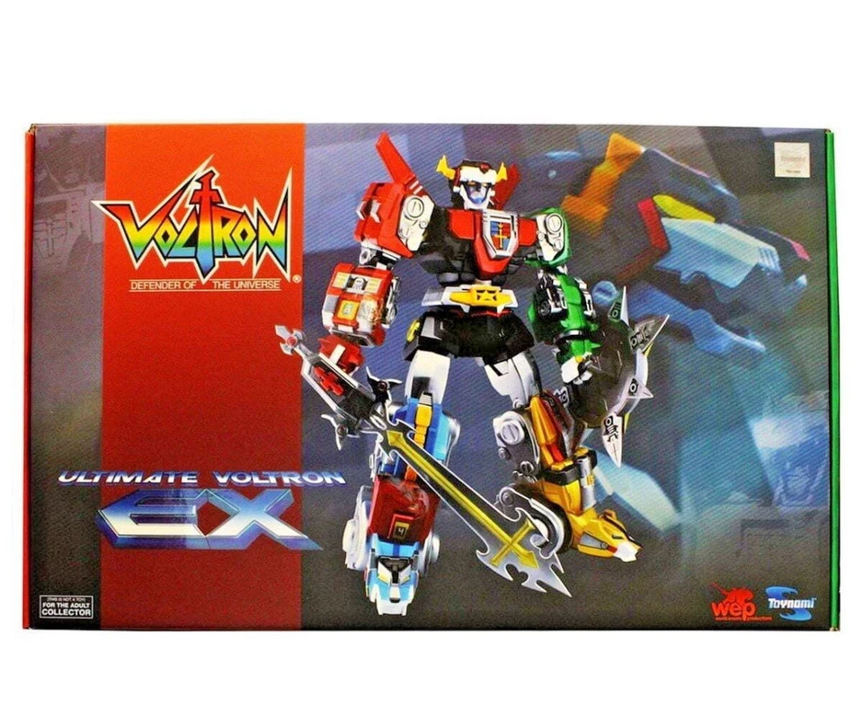 Voltron Golion Ultimate EX Ver. Gigante 40Cm Toynami 原装棕色盒装密封 — 第 1/4 张图片